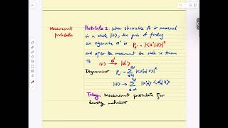 Lecture 9 General states are density matrices [upl. by Yuria]