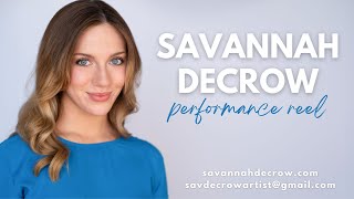 Savannah DeCrow Performance Reel 2024 [upl. by Emia]