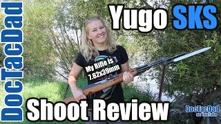 Yugo SKS M5966A1  Shoot Review  with DocTacMom [upl. by Ginsburg]