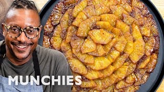 Pineapple Upside Down Cake with Top Chef Gregory Gourdet [upl. by Sillihp]