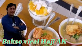 Nyamannya kengerian bakso viral pak haji AK baksoviral [upl. by Doowle]