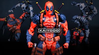 The new 2022 DEADPOOL v20 Kaiyodo Revoltech Amazing Yamaguchi [upl. by Ijar]