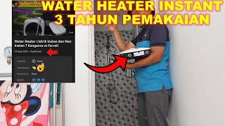 Review Water Heater Instant Ferroli Divo SSP Setelah Pemakaian 3 Tahun [upl. by Tillfourd]