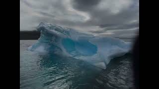 Iceberg Boat Tour by Locals Qarqortoq Greenland 30Aug24 [upl. by Isidore]