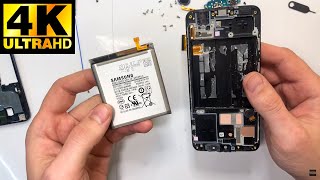 Samsung A40  Замена Аккумулятора  Battery Replacement [upl. by Allenad]