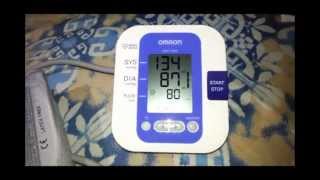 Omron HEM 7203 Upper Arm Bp Monitor Unboxing [upl. by Amsirhc]