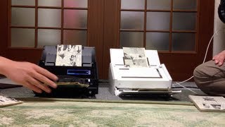 ScanSnap S1500とiX500の読み取り速度比較 [upl. by Mychael516]