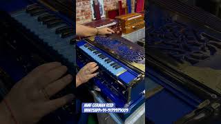 Unleash the Melody Sur Taal German Reed 3Line 13Scale Changer Harmonium in Blue – Book Now [upl. by Ahsitram]