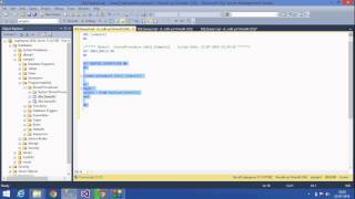 16SQL Server Tutorial Telugu Stored Procedure with Encryption [upl. by Claudell512]