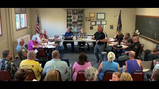 Meyersdale Borough Council Meeting 81324 [upl. by Attinahs]