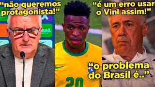 🚨PEGOU PESADO ANCELOTI REAGE A CONVOCAÇÃO DE DORIVAL E COMENTA POLÊMICA [upl. by Eibo]