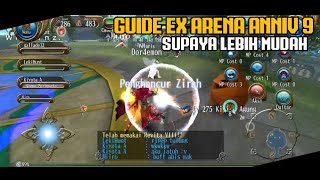 Tips Ex Arena Anniv 9  Toram Online [upl. by Hakeber128]