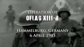 Liberation of Oflag XIIIB Hammelburg  6 April 1945  14th Armored Division [upl. by Hiett430]