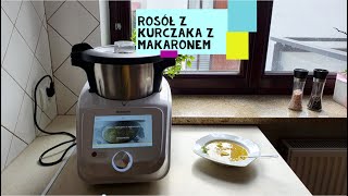 LIDLOMIX Przepis  Rosół z kurczaka  raczej zupa jarzynowa  Monsieur Cuisine Connect Lekki zawód [upl. by Nueoht420]