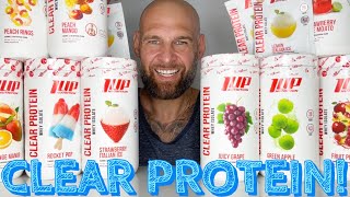 1UP NUTRITION •CLEAR PROTEIN EVERY FLAVOR REVIEWED [upl. by Goulder]