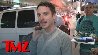 Elijah Wood  They Got Gollum All Wrong in Turkish Prez Case  TMZ [upl. by Hsot]