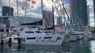 Miami International Boat Show 2023 Preview at Museum Park Marina [upl. by Deryl381]