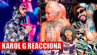 ANUEL LE MANDA INDIRECTA A KAROL G EN CHILE Y LA BICHOTA REACCIONA [upl. by Kcuhc]