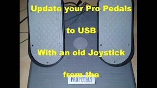 Updating Pro Pedals from GameportRS232 to USB [upl. by Hsihsa]