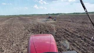 Planting with a Case IH MX230 and an International 856 [upl. by Nnateragram]