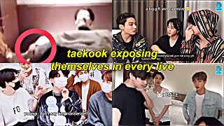 Jungkook and Taehyung exposing themselves in every live 🤦‍♀️‼ [upl. by Shaine]