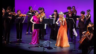 BACH DOUBLE CONCERTO  ANNE AKIKO MEYERS amp AUBREE OLIVERSON COLBURN VIRTUOSI [upl. by Risa]