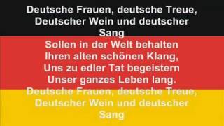 Inno germania  sottotitoli Anthem of Germany with subtitles [upl. by Phyllida]