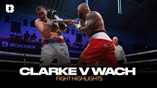 Frazer Clarke vs Mariusz Wach  Fight Highlights [upl. by Anivol271]