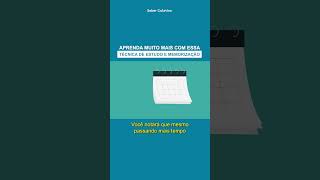 Técnica de Estudo e Memorização Que Vai Potencializar Seu Aprendizado [upl. by Anelaj]