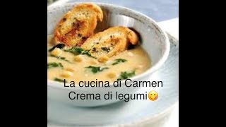 Crema di fagioli e ceci bimby😋 [upl. by Rida]