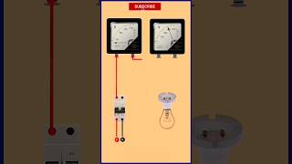 Ammeter and Voltameter Connection shortvideo youtubeshorts shortsfeed shorts short iti viral [upl. by Teddie378]