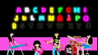 Spanish ABC song for kids Alfabeto en español El abecedario [upl. by Panther278]