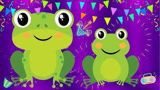 🐸El Baile del Sapito 🐸 Rondas infantiles  Música infantil  canciones infantiles [upl. by Yadroc]