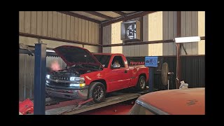 92mm Turbo Silverado Shop Truck Dyno Day [upl. by Rufford]