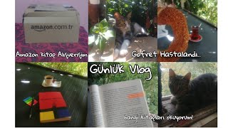 Kitap Alışverişi  Günlük vlog amp Gofret hastalandı alışveriş vlog neokuyorum kitapalışverişi [upl. by Eceinehs929]