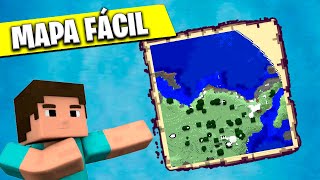 ✅ Como hacer un MAPA  MAPA GRANDE en Minecraft BEDROCK 118  GIGANTE [upl. by Adriane]