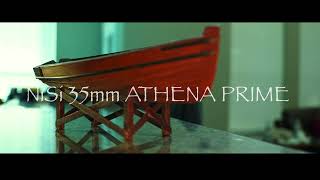 NiSi 35mm ATHENA PRIME Full Frame Cinema Lens T19  Red Raptor V [upl. by Annoit]