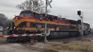 KCS 4575 leads the SBTFC26 Houston TX 12723 [upl. by Asirap113]