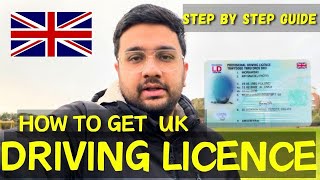 Easy steps to get UK driving Licence [upl. by Deron]