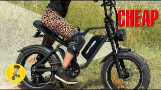 🤩👉36mph on a Budget HappyRun Tank G60 Pro Ebike Review🚴‍♀️ [upl. by Aicala]