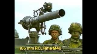 106 mm AT RCL Saab Bofors Dynamics  1992 [upl. by Rudich10]