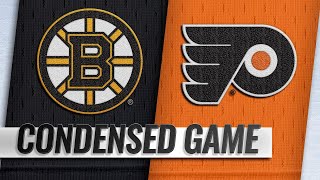 011619 Condensed Game Bruins  Flyers [upl. by Nivlam]