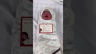 All pamperedswaddled🙌🏻🤱👼🥹newborn youtubeshorts [upl. by Ihn]