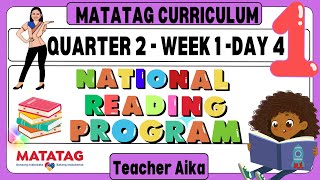 MATATAG NATIONAL READING PROGRAM NRP Grade 1 Quarter 2 Week 1 DAY 4 NRP matatag grade1 [upl. by Ylsew]