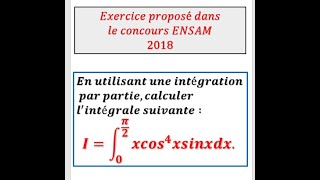 Exercice 29 calcul intégral [upl. by Ocicnarf450]