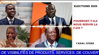 PANEL COTE DIVOIRE  QUELLES ELECTIONS POUR 2025 [upl. by Enailil]