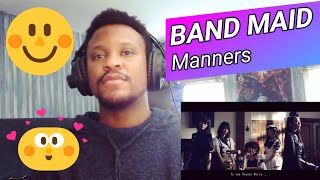 Lead Guitarist REACTS to Band Maid Manners First Listen bandmaid jrock reaction [upl. by Ddahc]