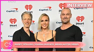 Randy Spelling Sharna Burgess amp Brian Austin Green Talk Oldish Podcast Launch  Recent Engagement [upl. by Aicirtam]