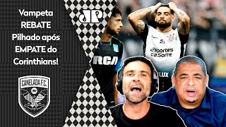 quotEU NÃO CONCORDO SÓ QUEM JOGOU SABE Cara o Corinthians contra o Racingquot Vampeta REBATE Pilhado [upl. by Ebonee]