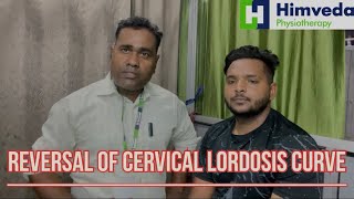 Treatment of Reversal of Cervical Lordotic Curve ​⁠himvedaphysiotherapy [upl. by Yblocaj]